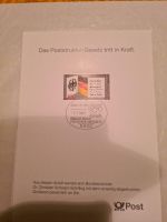 Briefmarke: Das Poststruktur-Gesetz tritt in Kraft 1.7.1989 Nürnberg (Mittelfr) - Mitte Vorschau