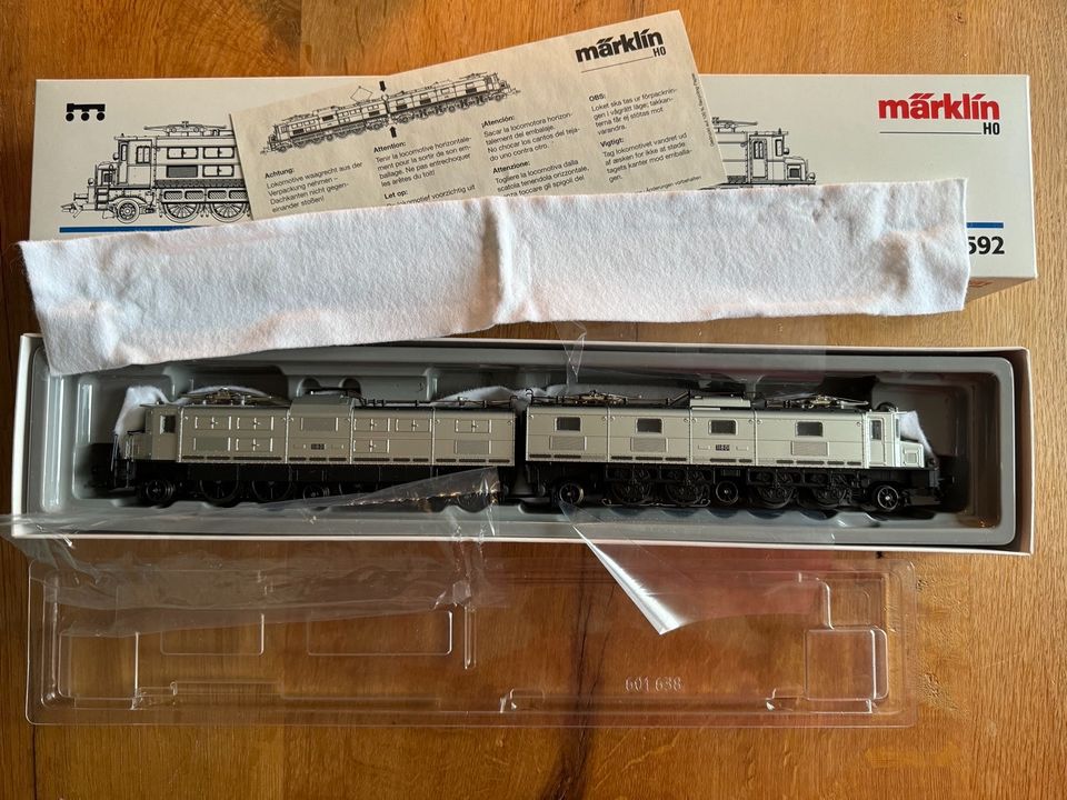 ‼️ Märklin H0 - 33592 Silber Doppellok 150 Jahre Schweizer Bahnen in Eigeltingen