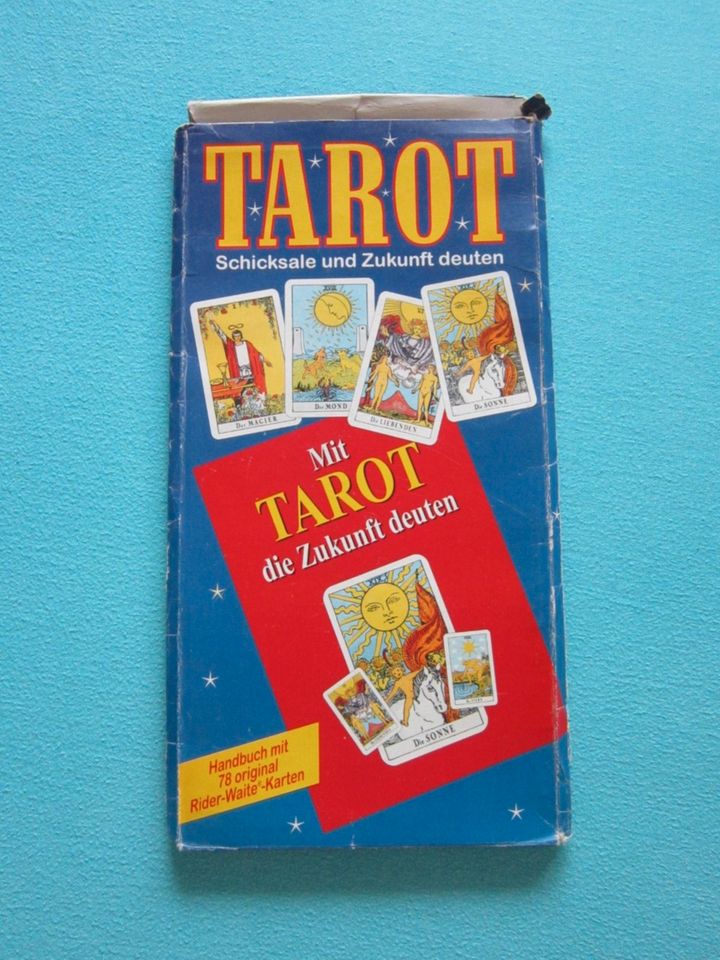 Rider-Waite-Tarot-Karten mit Handbuch mit Originalverpackung für in Dresden