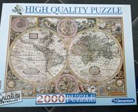 Puzzle, 2000 Teile, Weltkarte, Globus, Clementoni Niedersachsen - Loxstedt Vorschau