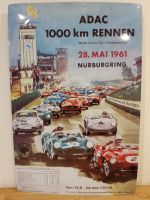 Blechschild ADAC 1000 km Rennen Nürburgring Eifel 1961 HP 84527 Nordrhein-Westfalen - Monheim am Rhein Vorschau