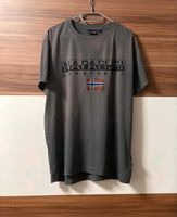 NAPAPIJRI T-Shirt Grau Vintage Style Größe L Hessen - Offenbach Vorschau