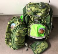 Set Ergobag grün / Dinos: Ranzen, Sporttasche & Mäppchen Nordrhein-Westfalen - Merzenich Vorschau