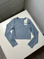 Sportliches Langarmshirt von Zara Gr. 152 blau Niedersachsen - Meppen Vorschau