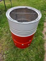 Grilltonne Grill Feuertonne mit Löcher und Auflage für Rost Baden-Württemberg - Schopfheim Vorschau