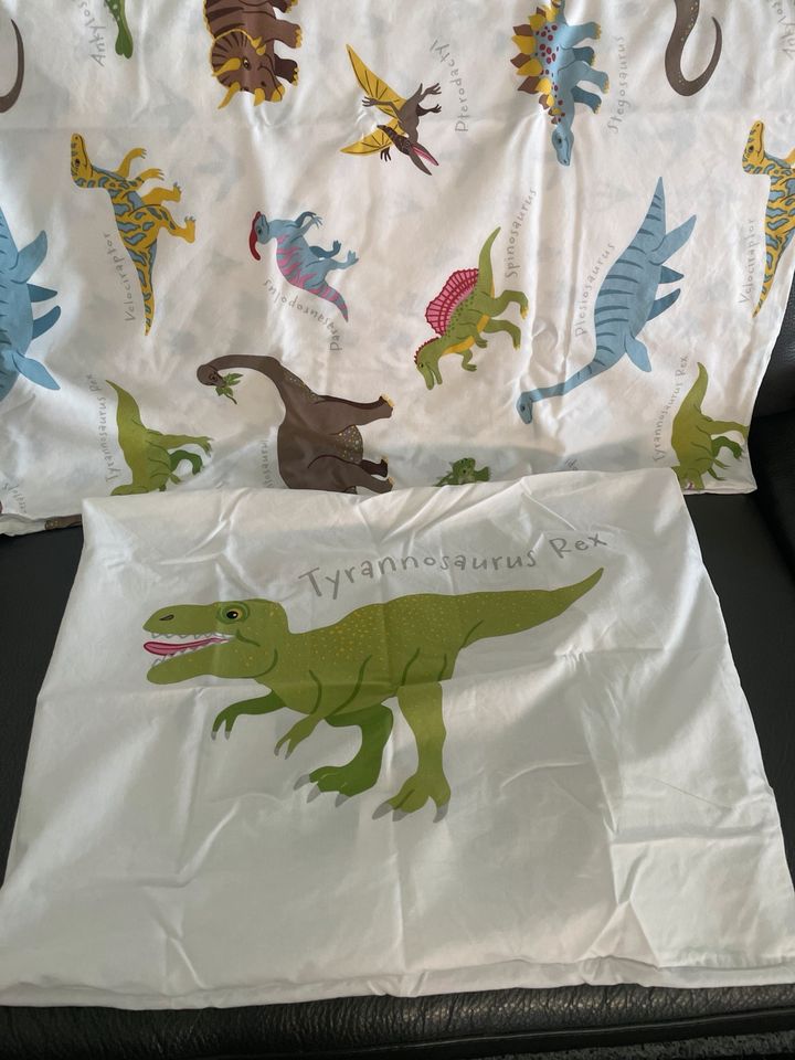 Kinder Bettwäsche, Dinosaurier Ikea  3x vorhanden in Nordkirchen