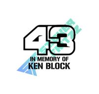 In Memory of Ken Block #43 Aufkleber Rheinland-Pfalz - Bechtheim Rheinhessen Vorschau