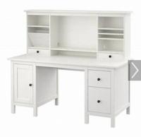 IKEA Hemnes Schreibtisch mit Aufsatz weiß massiv Sekretär NP 480 Nordrhein-Westfalen - Paderborn Vorschau