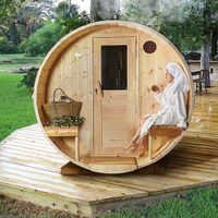 Sauna 240cm Fasssauna 4 Pers. Gartensauna Fichte AUFBAU inkl 200o Nordrhein-Westfalen - Sonsbeck Vorschau