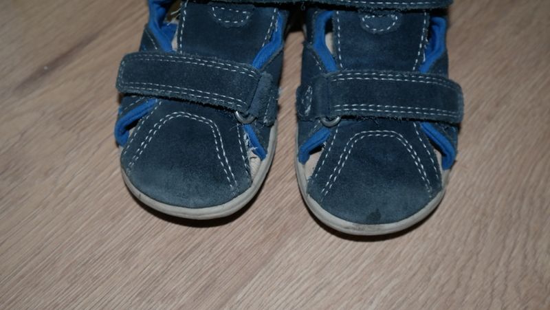 tolle Sandalen Lurchi Gr. 22 Weite M Marci Suede Navy Blue in Drensteinfurt