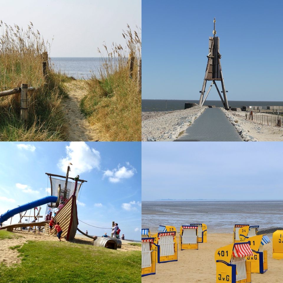 Ferienwohnung Cuxhaven Nordsee Strandkorb 4 Personen - von Privat in Cuxhaven