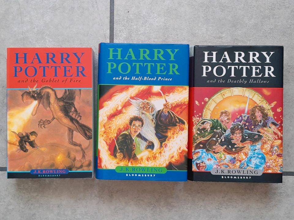 3 englische Harry Potter Bücher in Paderborn