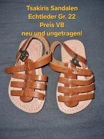 Tsakiris Sandalen Gr. 22 echtes Leder ungetragen Bayern - Scheuring Vorschau