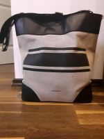 Tasche windsor groß Canvas Leder hell beige hell grau schwarz Düsseldorf - Oberkassel Vorschau