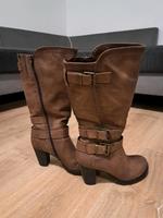 Stiefel Lederoptik 37 Kreis Pinneberg - Halstenbek Vorschau
