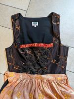 Dirndl lang Gr36 Country Line apricot schwarz braun Glitzer Bayern - Sankt Wolfgang Vorschau