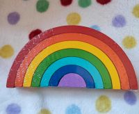 Neuer Regenbogen aus Holz Montessori Holzspielzeug Sachsen - Freital Vorschau