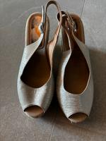 Sandalen Espadrilles Silber neu Bayern - Gilching Vorschau