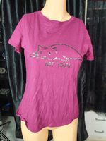 Tshirt Katze Rot Pink Größe S 36 Oberteil Top Duisburg - Duisburg-Süd Vorschau