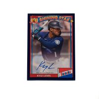 Kyle Lewis Signierter 2021 Topps Archives Purple Bazooka Shining Hessen - Fuldatal Vorschau