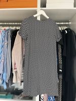 H&M Kleid Krawattenmuster schwarz weiß XS S 34 36 Düsseldorf - Grafenberg Vorschau