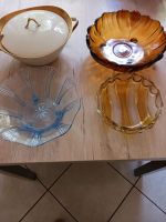 Schöne,ca. 50 Jahre alte Glasschalen und eine alte Suppenschüssel Nordrhein-Westfalen - Stadtlohn Vorschau
