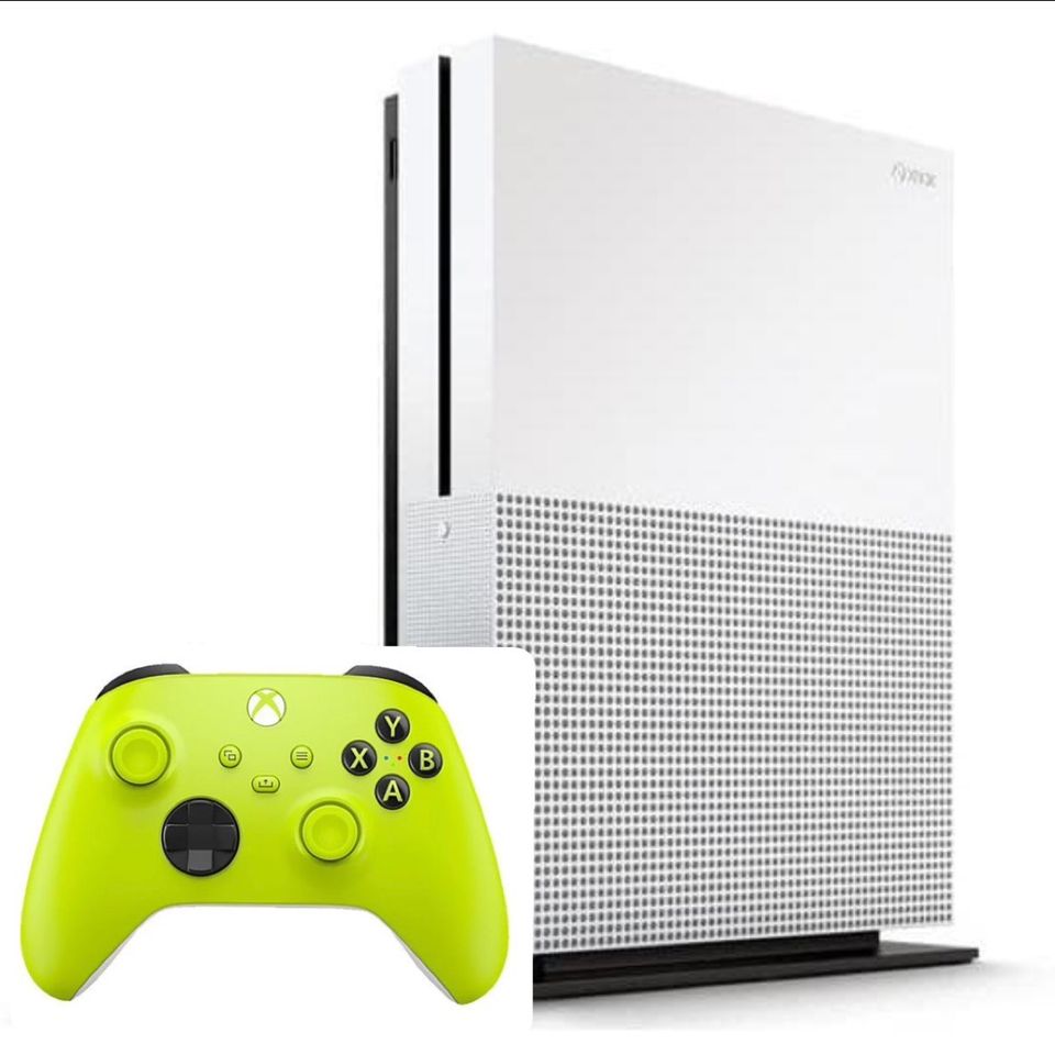 Xbox one s mit Controller Electric Volt wie neu in Seelze