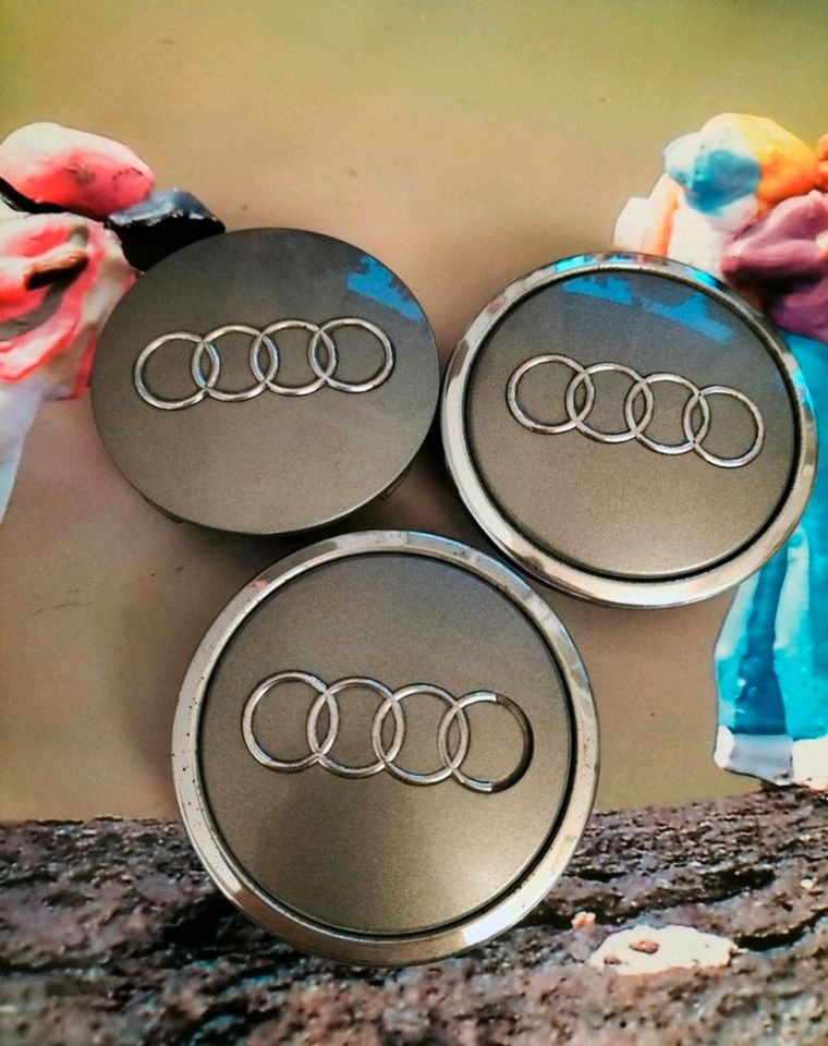 6Audi Radnabenkappen zu verkaufen in Kemberg