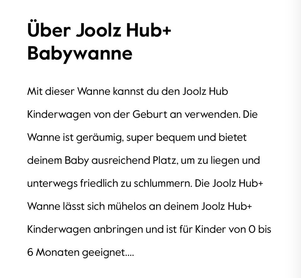 JOOLZ HUB HUB + Wanne Awesome Anthracite NEU Sonderpreis NUR in Hannover