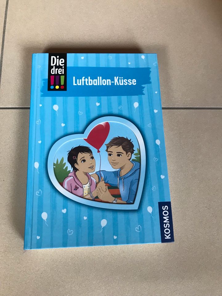 Die drei !!! Ausrufezeichen Luftballon-Küsse Mädchenbuch in Hille