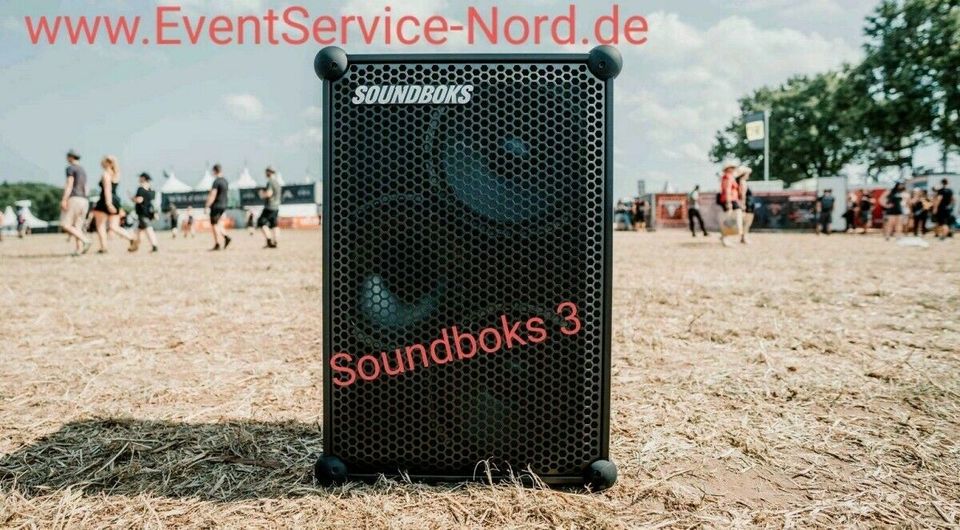 Soundboks 3 verleih für Eure Party! Bis zu 126db laut! Akku in Halstenbek