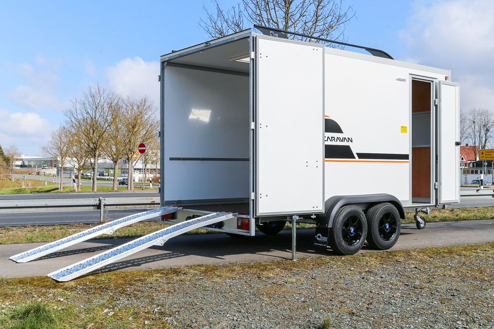 AKTION! Wohnwagen Speedcaravan Blyss 400x200x190cm 2700kg zGG in Seesen