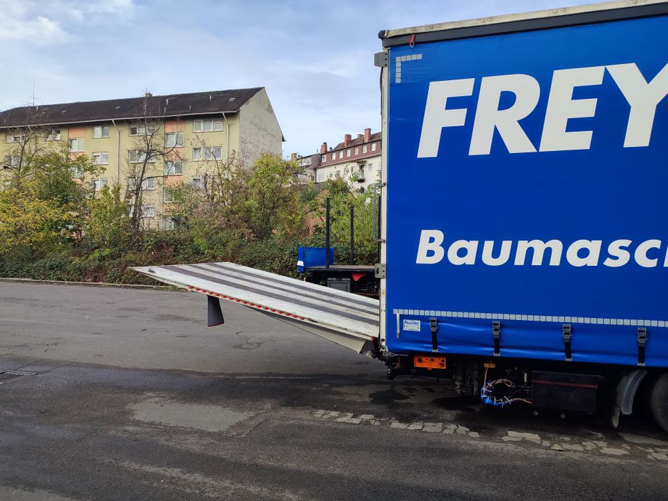 Transport von Baumaschinen bis 3,57 / Stapler bis 3,20 Meter Höhe in Ludwigshafen