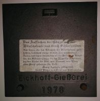 Eickhoff Gusseisenen Wandbilder drei Stück Bayern - Peiting Vorschau