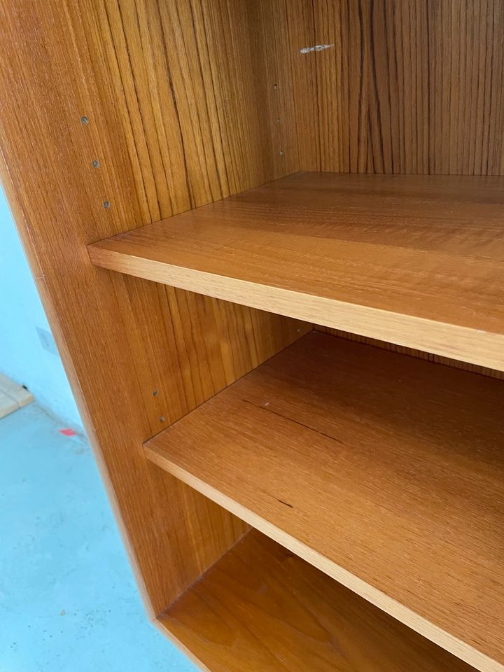 ✔️SALE ✔️ Bücherregal Vintage Teak Regal Danish Design 50er 60er 70er Dänisch mid Century Kommode anrichte Sideboard Highboard Retro Schrank in Berlin