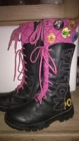 Nolita Pocket Stiefel Boots Leder  Gr 31 schwarz / pink Bayern - Ettringen Vorschau