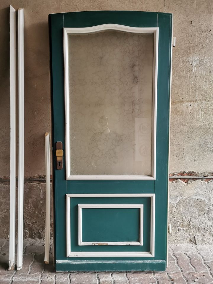 Echtholz Haustür Eingangstür Tür mit Einbaurahmen in Sonnewalde