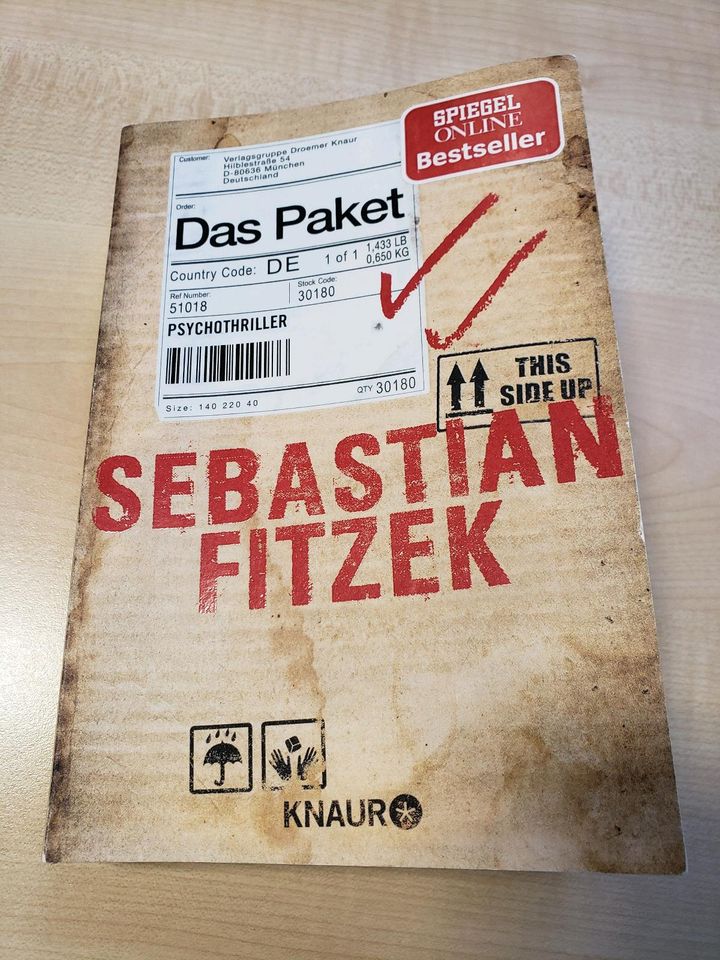 Das Paket von Sebastian Fitzek in Nonnweiler