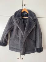 Kuschelige graue Winter-Jacke Baden-Württemberg - Bisingen Vorschau
