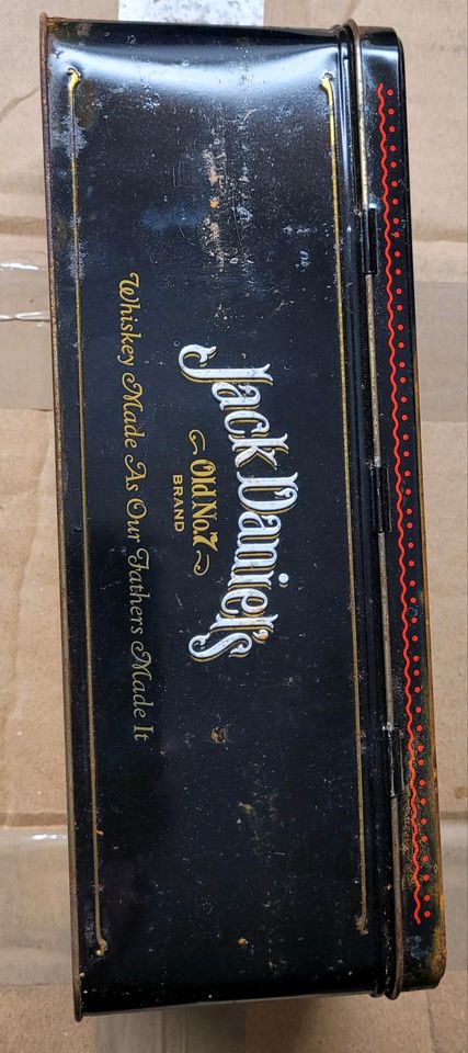 Jack Daniel's Old No. 7 Whiskey Blechdose  Patina Edelrost echt in Memmingen