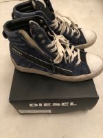 Diesel Schuhe/Sneaker Blau/Schwarz Größe 41 Nordrhein-Westfalen - Kaarst Vorschau