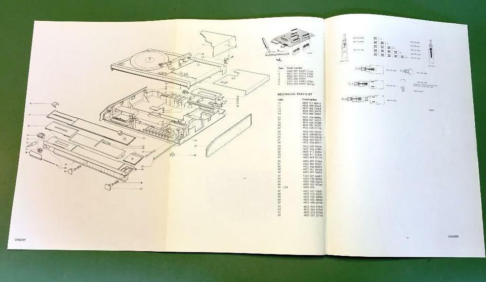 Philips Stereoanlage Konzertmeister 852 - 22RH852 Service-Manual in Brake (Unterweser)