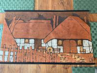 Original 1970er Vintage Batik-Wandbild Niedersachsen - Hemmingen Vorschau