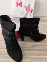 Stiefeletten Veloursleder mit Nieten Niedersachsen - Emden Vorschau