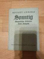 Buch August Lämmle Sonntig Schwäbische Gedichte 1940 Sachsen-Anhalt - Halle Vorschau