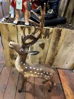 Hirsch Figur Statrtue Deko Aufstellfigur Weihnachten Rudolf Reh Nordrhein-Westfalen - Enger Vorschau