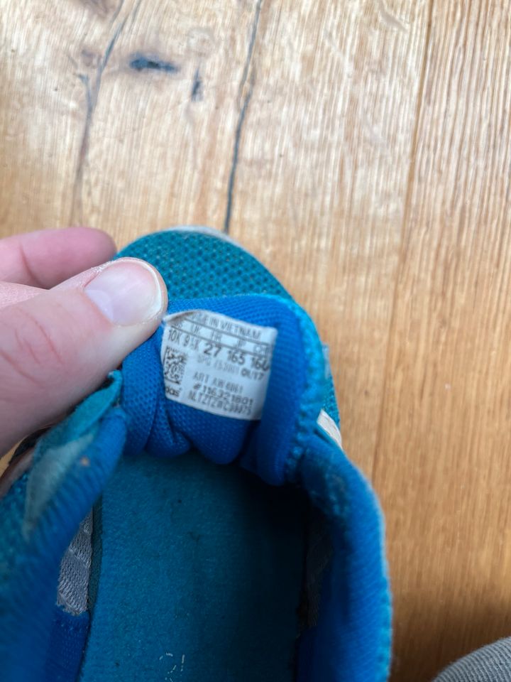 Adidas Schuhe grau und blau - Größe 27 in Ingolstadt