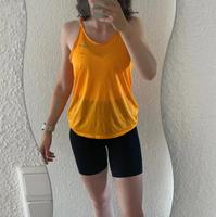 Nike Dri Fit Top wie neu / Tank Top Sport in Orange Neon Nordrhein-Westfalen - Brühl Vorschau