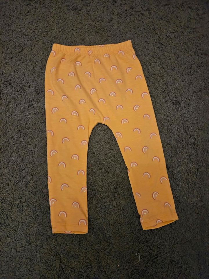 Leggins Topomini Größe 92 apricot in Dieburg