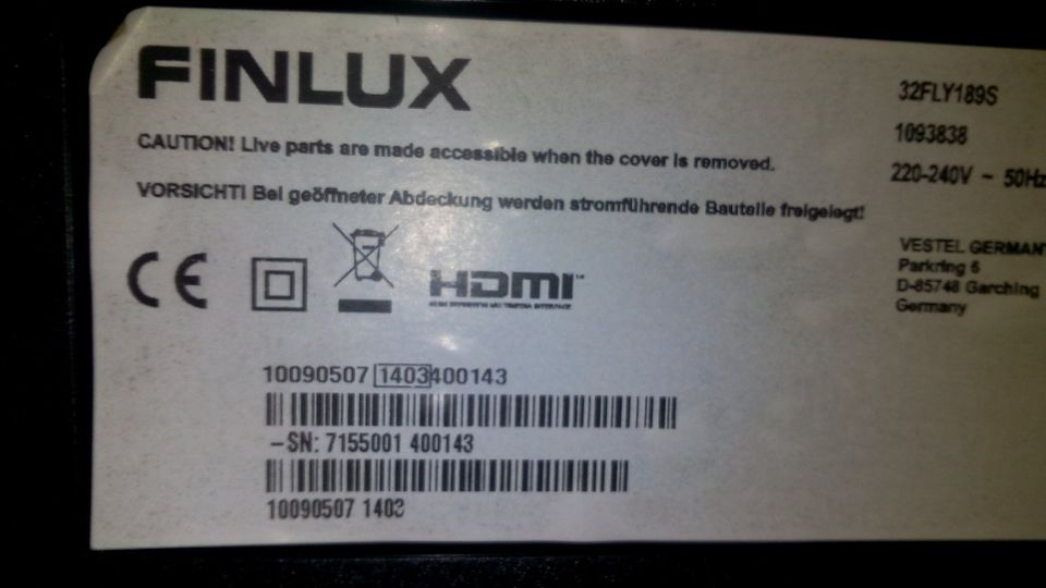 LED Fernseher HDMI SPDIF VGA  ANT SCART + D2 Easy-Box 904xDSL in Dresden